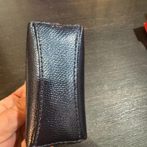 Coach Black Leather Coin Purse - Picture 3 of 6